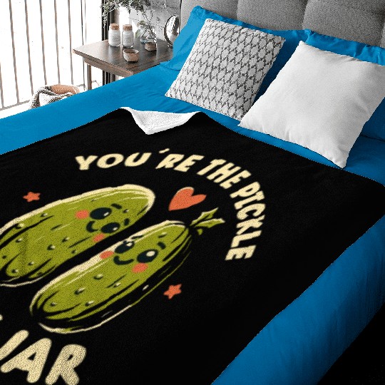 Pickle Lover Funny Pickle Dill pickle Pickled Baby Blankets