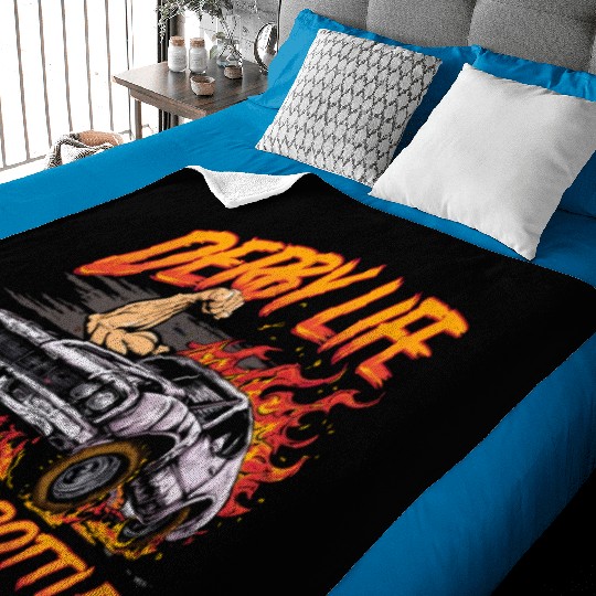 Demo Derby Demolition Derby Demolition Derby Lover Baby Blankets