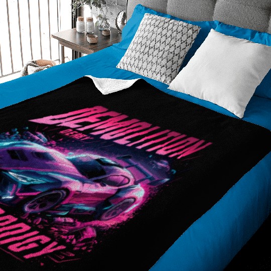 Demo Derby Demolition Derby Demolition Derby Lover Baby Blankets