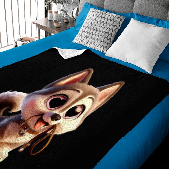 Charming Puppy Love Baby Blankets