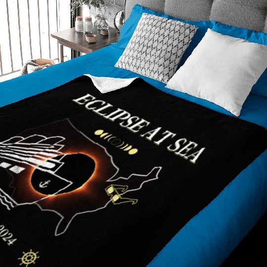 Eclipse At Sea Cruise Ship Adventure Baby Blankets