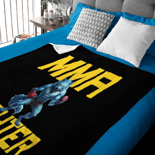 MMA Werewolf - Cool MMA Fighter Design Baby Blankets