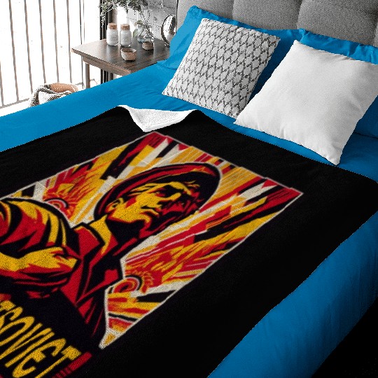 Never postsoviet never Soviet Baby Blankets