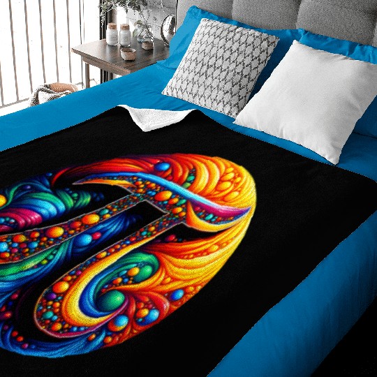 Pi Day Nerd Geek Love Math Pi Symbol Kids Men Baby Blankets