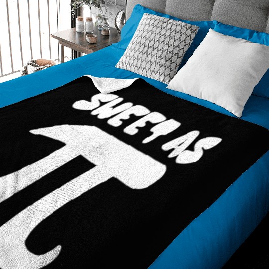 Pi Day Nerd Geek Love Math Pi Symbol Kids Men Baby Blankets