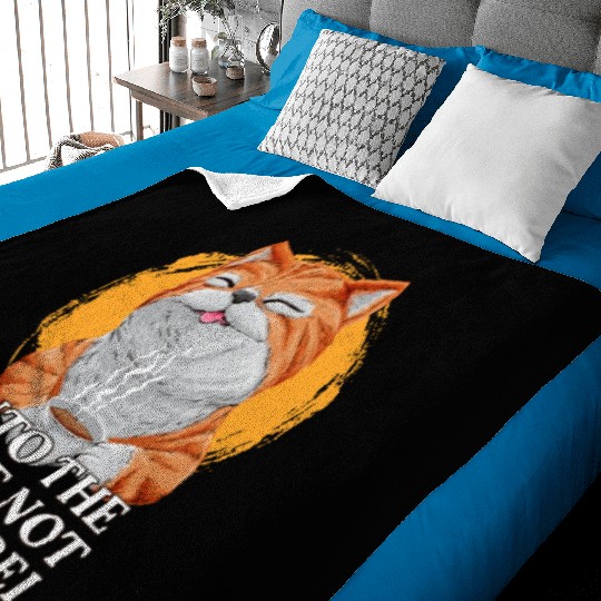 Funny Wine Lover Drinking Champagne Baby Blankets