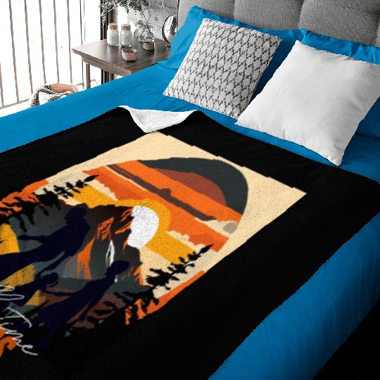 Full time Grands - Funny Grandparents Baby Blankets