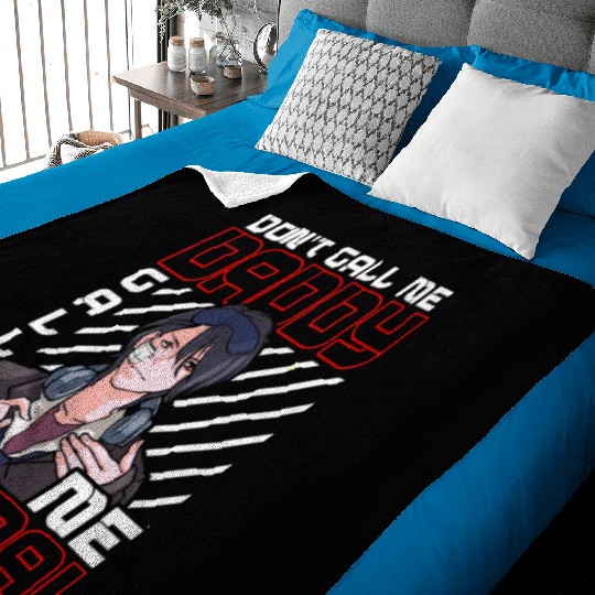 dont call me daddy call me senpai 3 Baby Blankets