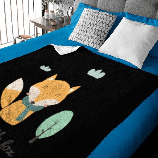 My little fox Baby Blankets