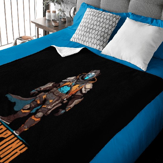 Cyberpunk Baby Blankets