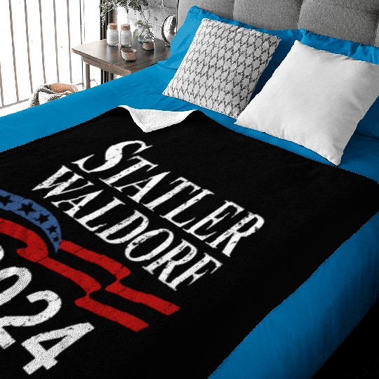 Statler and Waldorf Baby Blankets