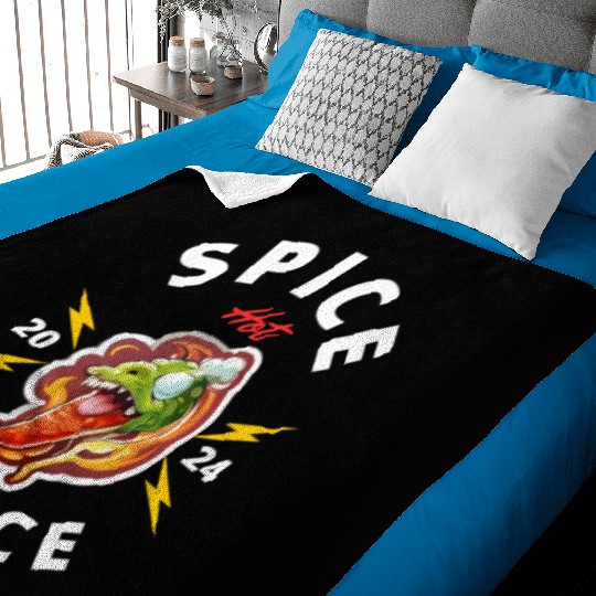 Hot Spice lover Sauce chili pepper Baby Blankets