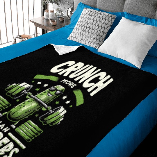 Pickle Lover Funny Pickle Dill pickle Pickled Baby Blankets