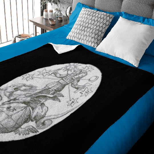 Alchemical Rebis History Baby Blankets