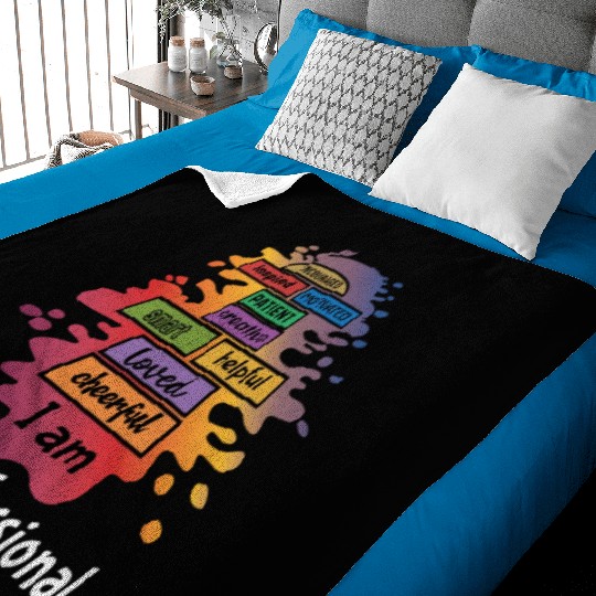 Paraprofessional Teacher Assistant Aide Baby Blankets