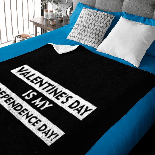 Single Alone Lonely Baby Blankets