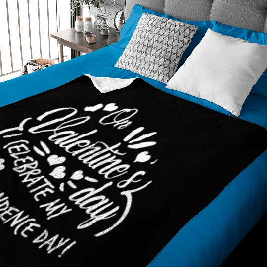 Valentine's Day Independent Single Baby Blankets