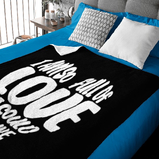 Valentine's Day Girlfriend Heart Baby Blankets