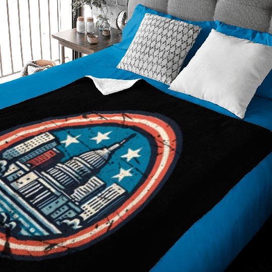Washington DC Baby Blankets