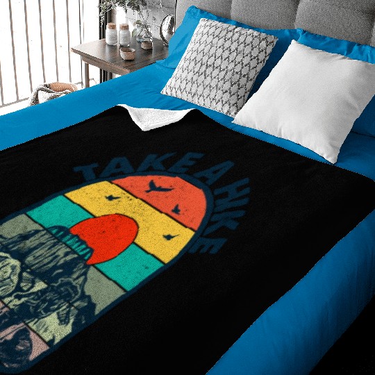 Take a Hike Baby Blankets