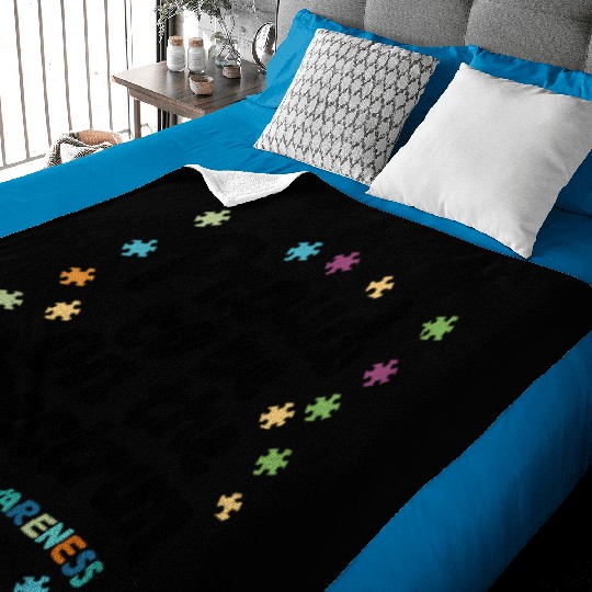 Proud To Be On The Spectrum Autism Awareness Baby Blankets