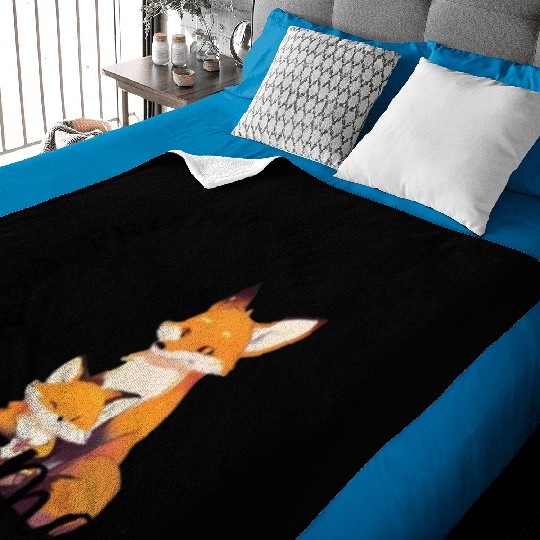 Fox Mother s Day Baby Blankets