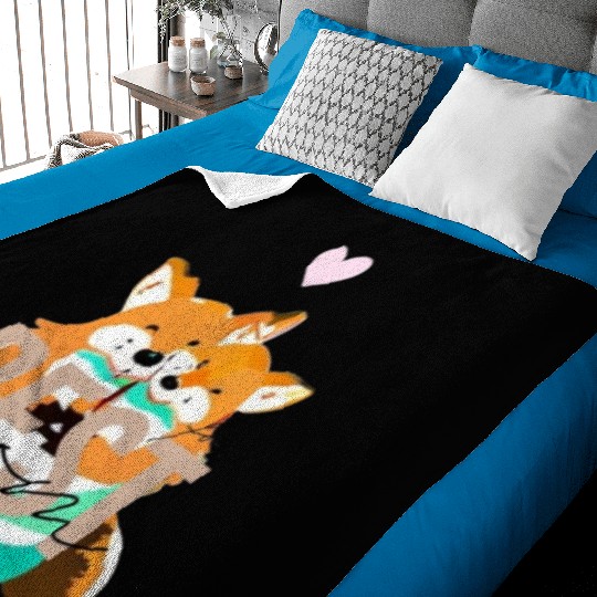 Mother s Day Baby Blankets-fox