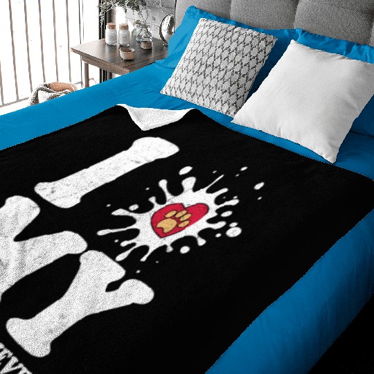 I Love My Golden Retriever Retriever Breed Dog Own Baby Blankets