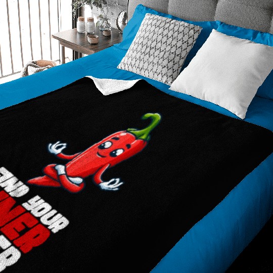 Find Your Inner Pepper Motivational Baby Blankets