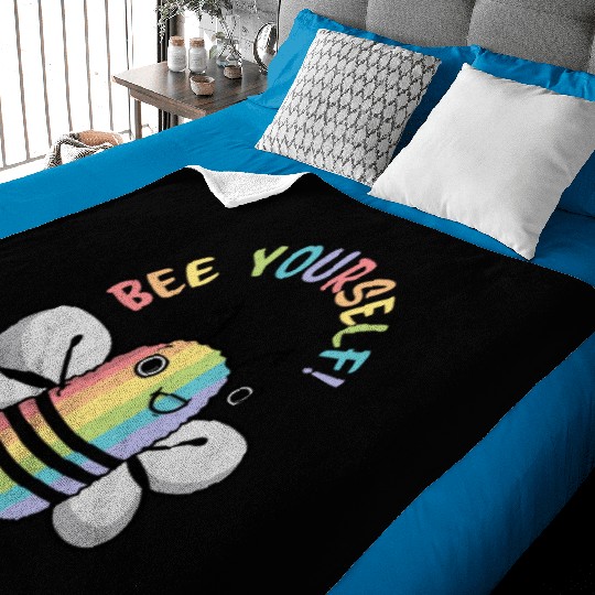 bee urself Baby Blankets