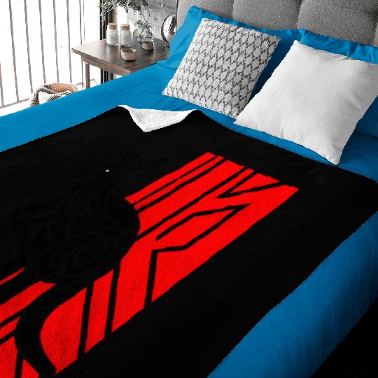 Kangaroo Vector Design 3 Colors Baby Blankets