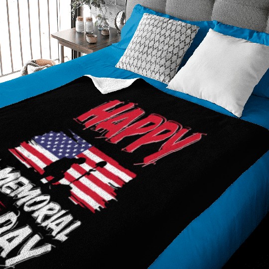 Memorial day Baby Blankets