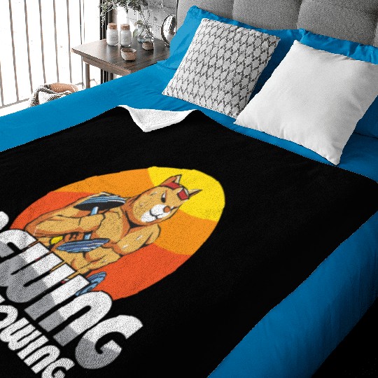 Funny Cat Meme Mewing Not Meowing Jawline Baby Blankets