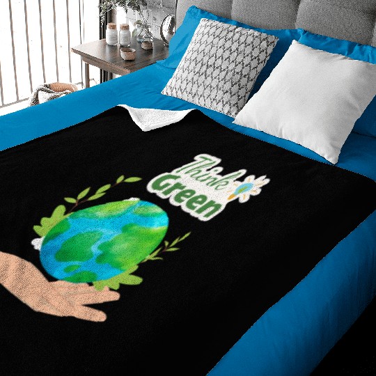 Earth Day Baby Blankets