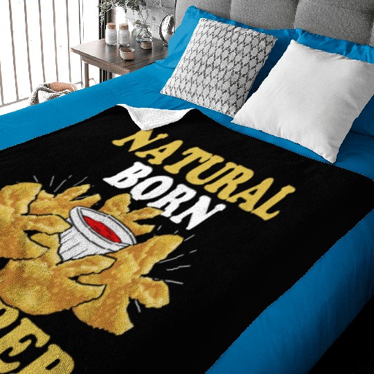 Natural Born DipperFunny Crab Rangoon Baby Blankets