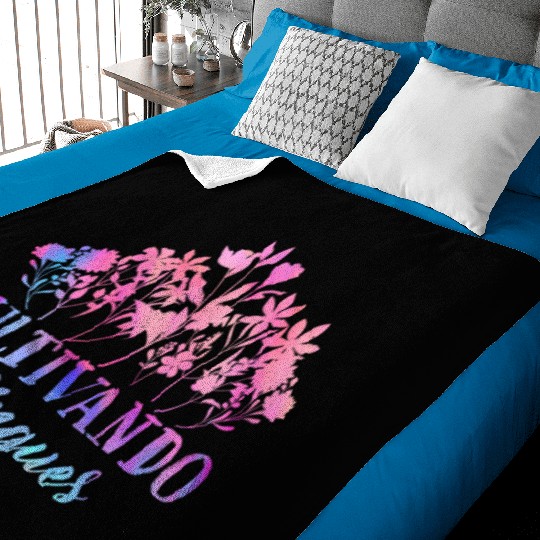 Cultivando Bilingües Spanish Teacher Baby Blankets