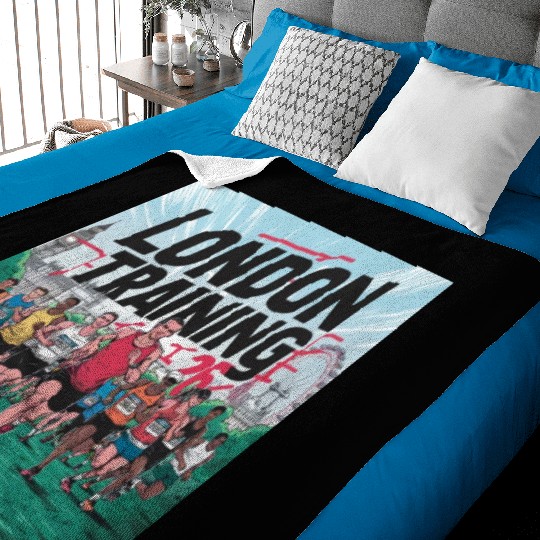 London Marathon by Kalam Baby Blankets
