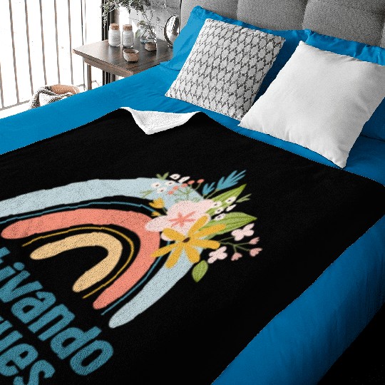 Cultivando Bilingües Spanish Teacher Baby Blankets