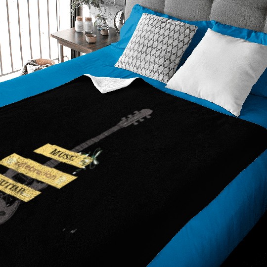 Celebrate Diversity | Funny Guitar Musician Baby Blankets