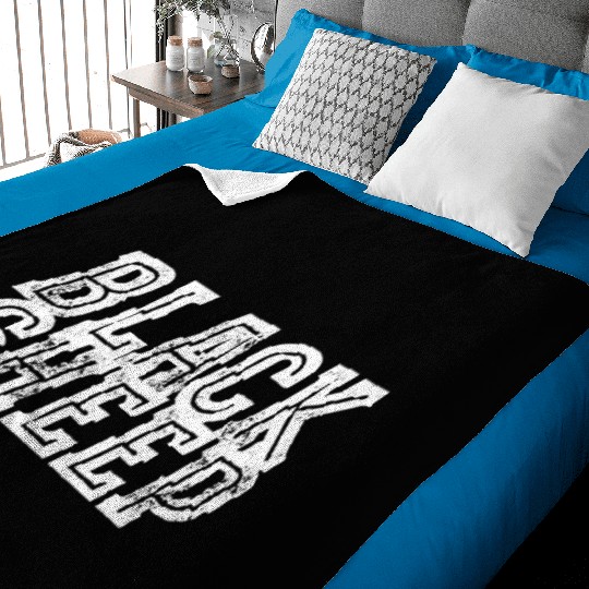 Black Sheep Baby Blankets