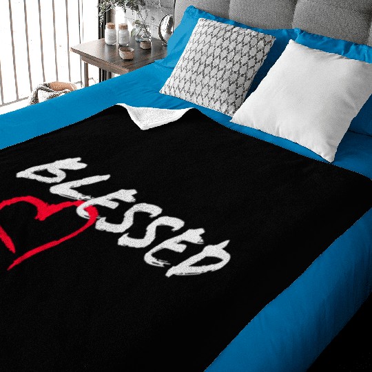 Novelty Blessed Baby Blankets