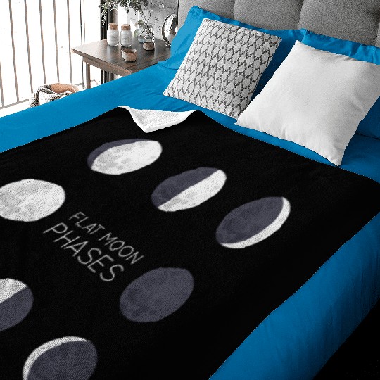 Cool Full Moon - Solar Eclipse, Moon Phases Total Baby Blankets