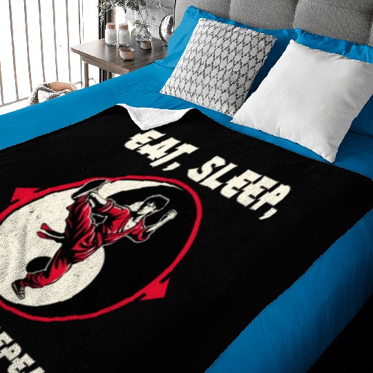 Kung Fu Chinese Kung Fu Asian Kung Fu Self defense Baby Blankets