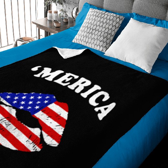 'Merica Baby Blankets