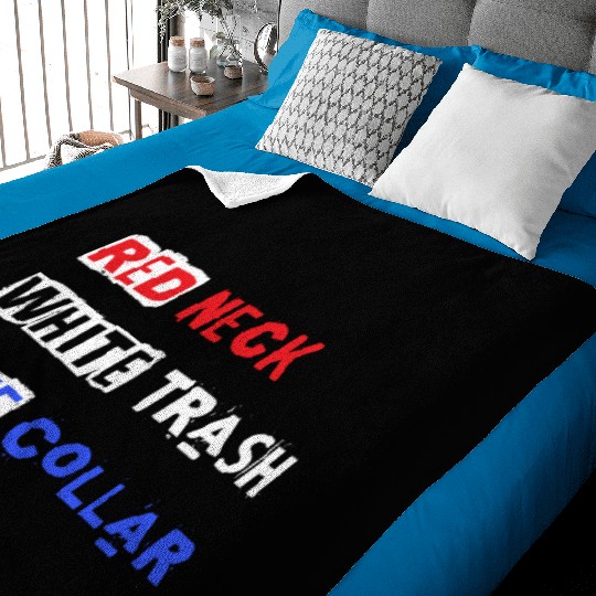 Red White Blue Baby Blankets