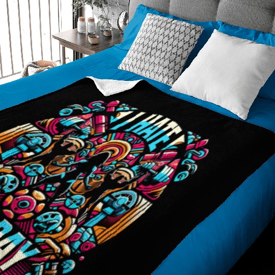 I Hate Leg Day 37 Baby Blankets