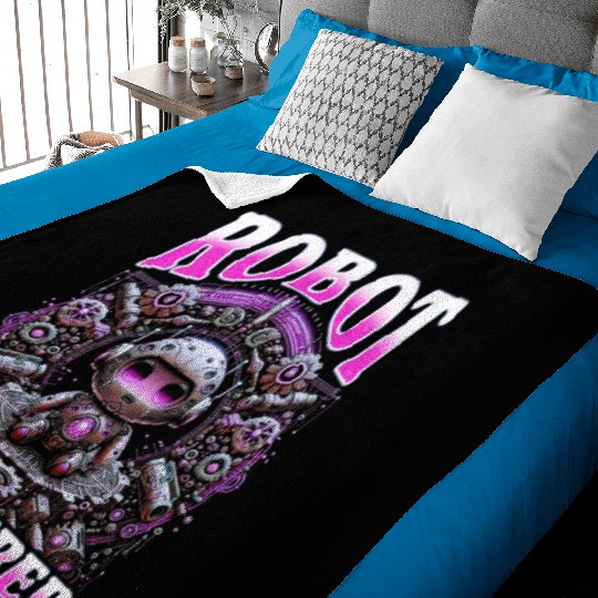 Robotics Engineer Robot Whisperer Baby Blankets