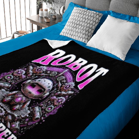 Robotics Engineer Robot Whisperer Baby Blankets