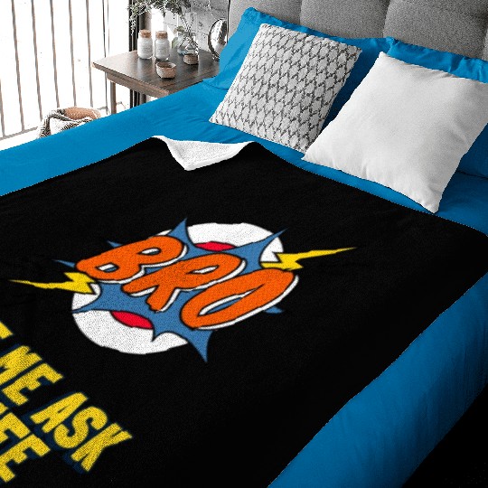 Let Me Ask My Wife Baby Blankets