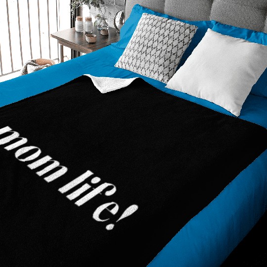 mom life Baby Blankets